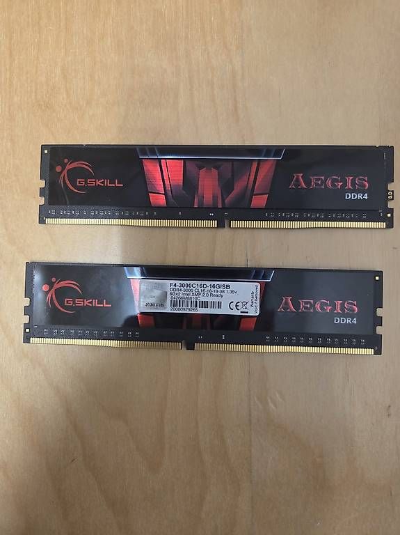 Memoria / RAM: Ram Ddr4 /G.Skill 16gb – Usato da Meisterschwanden venduto da N1ci