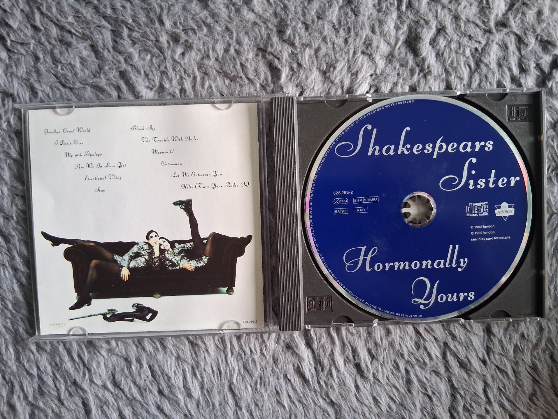 CD: SHAKESPEARS SISTER     HORMONALLY YOURS     CD – Usato da Wetzikon ZH venduto da Ramones01 2