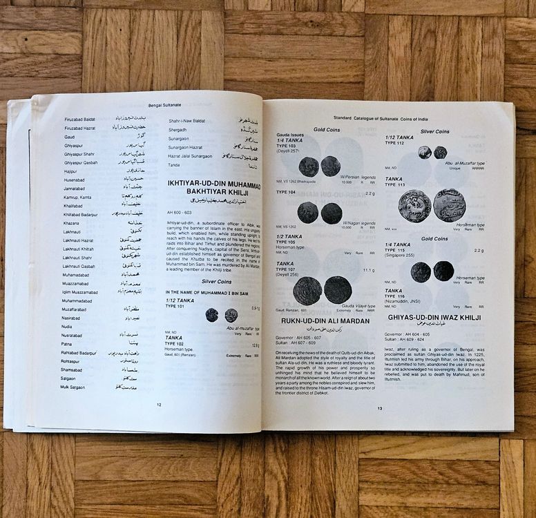 Sultanate Coins of India by Dilip Rajgor, 1991 (Gebraucht) in Lugano ...