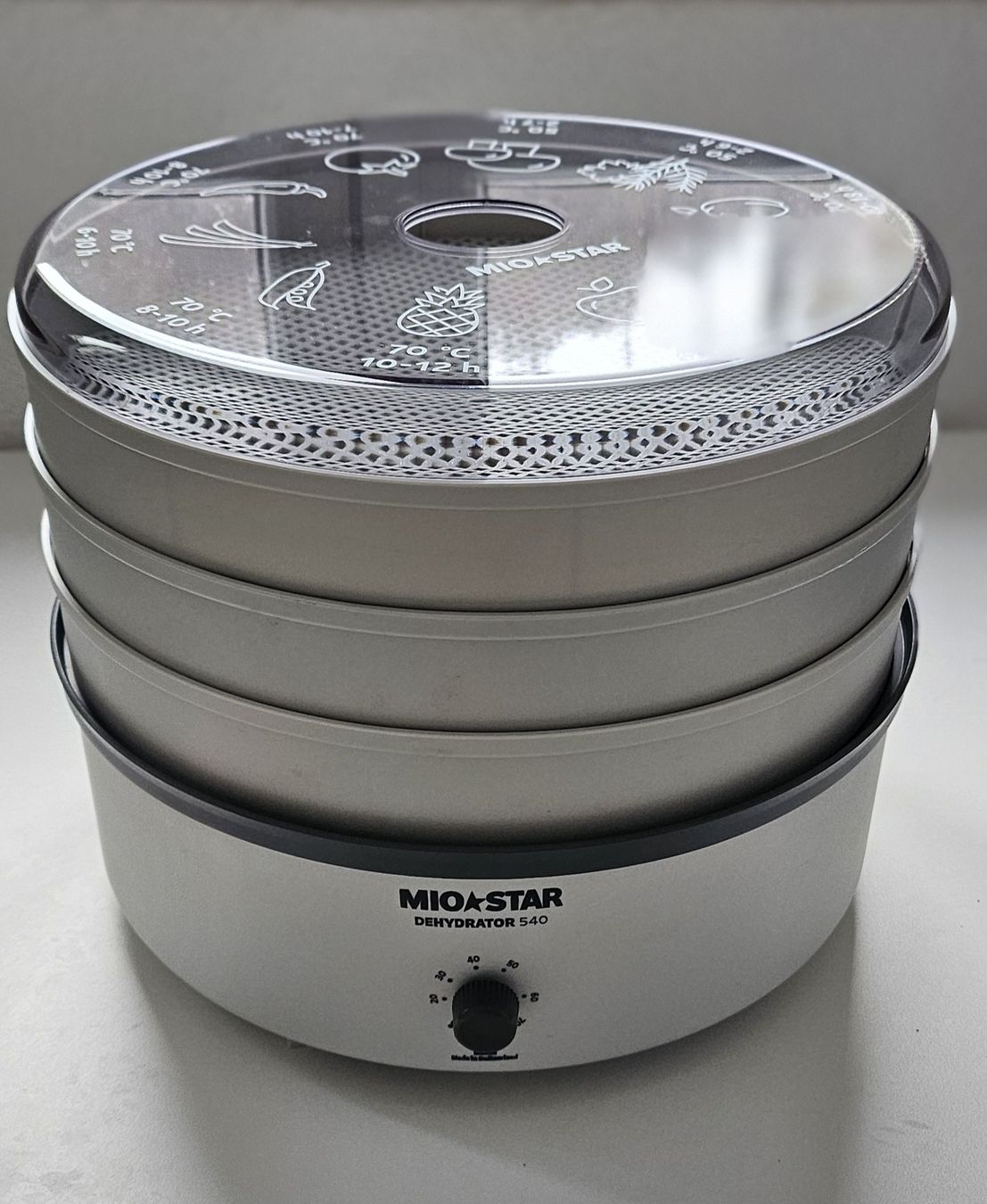 Mio Star Elettrodomestici da cucina: MIOSTAR Dörrgerät Dehydrator 540 - wie neu – Nuovo (secondo la descrizione) da Movelier venduto da Jasmin2812