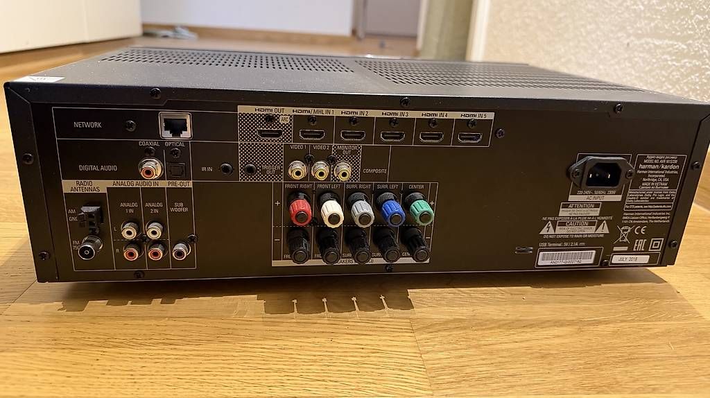 Harman-Kardon Ricevitori: Harman/Kardon Avr 161 Network Receiver – Usato da Schliern b. Köniz venduto da Jan_3098 3