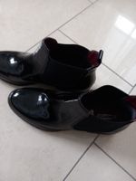 Lackleder Chelsea Boots