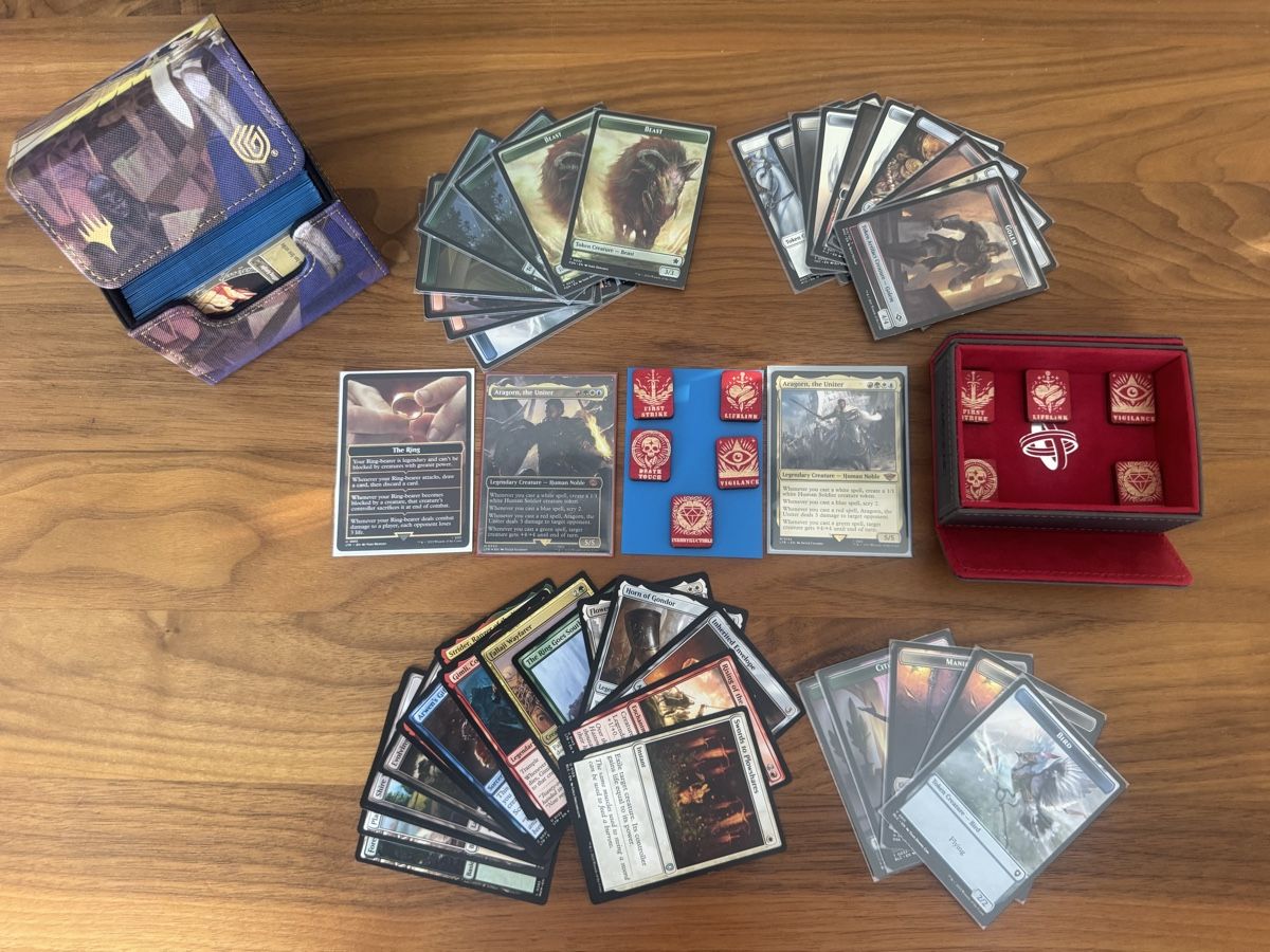 Jeux: Aragorn Commander Deck Magic The Gathering  – D'occasion à Bättwil par Kegaerge