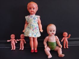 lotto bambole vintage anni 50/60