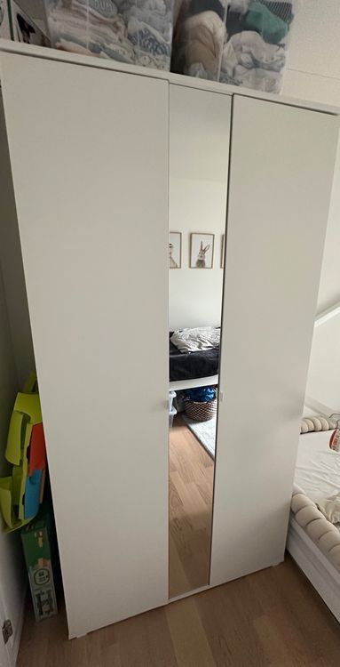 Verwunderlich Ikea Kleiderschrank Weiss Mit Spiegel Fotos