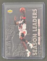 NBA Michael Jordan 1993-94 Upper Deck  Season Leaders Card