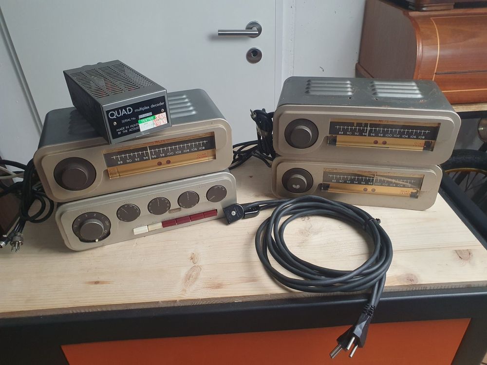 Quad Multiplex Decoder Quad 22 Steuergerät 3 x FM Tuner Kaufen