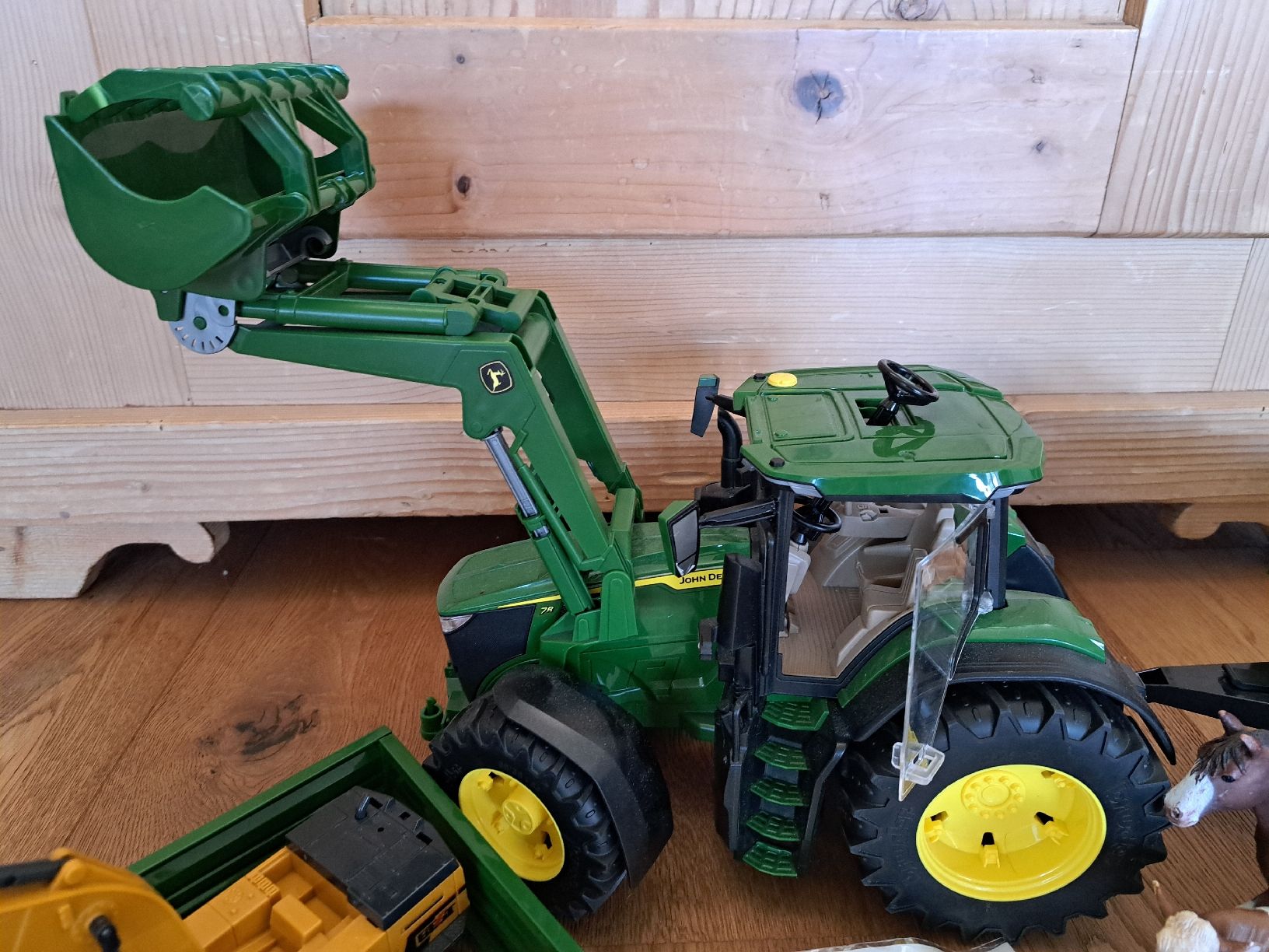 Bruder Giocattoli: Bruder Schleich Traktor Tiere Bagger Set – Usato da bazenheid venduto da salerno007 6