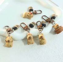 5 PCS  - Porte clé, cappybarra (no repeat)