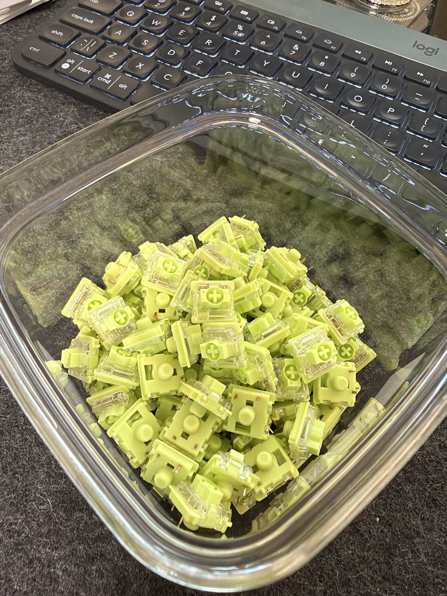 Claviers: 84x Gateron NuPhy Aloe switches – Neuf (Voir description) à Zürich par jankais3r