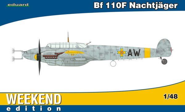 Kit di modellismo & Modellini statici: Messerschmitt Bf 110 F 1/48 – Nuovo e nell'imballaggio originale da Bözen venduto da jackieoh