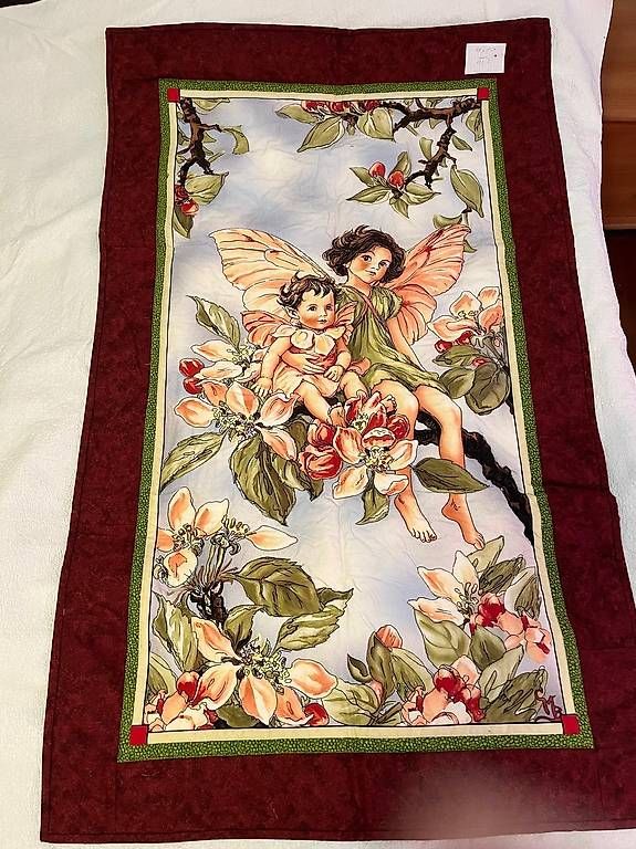 Couvertures: Patchwork Decke Baumfee mit Kind – D'occasion à Gerlafingen par Trikerin 2