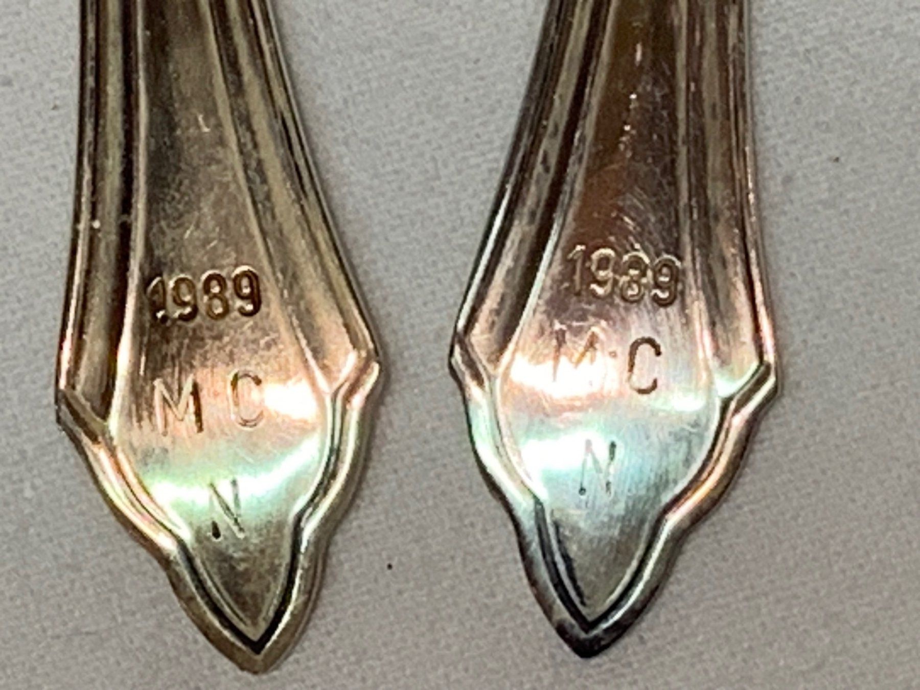 Löffel: Silber - Löffeli , 8 Stk. – Neu (gemäss Beschreibung) aus Büren SO von omsa 5