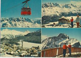 St. Moritz,Luftseilbahn,Corviglia,1959
