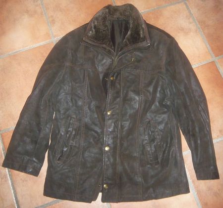 Echtleder Jacke Gr L
