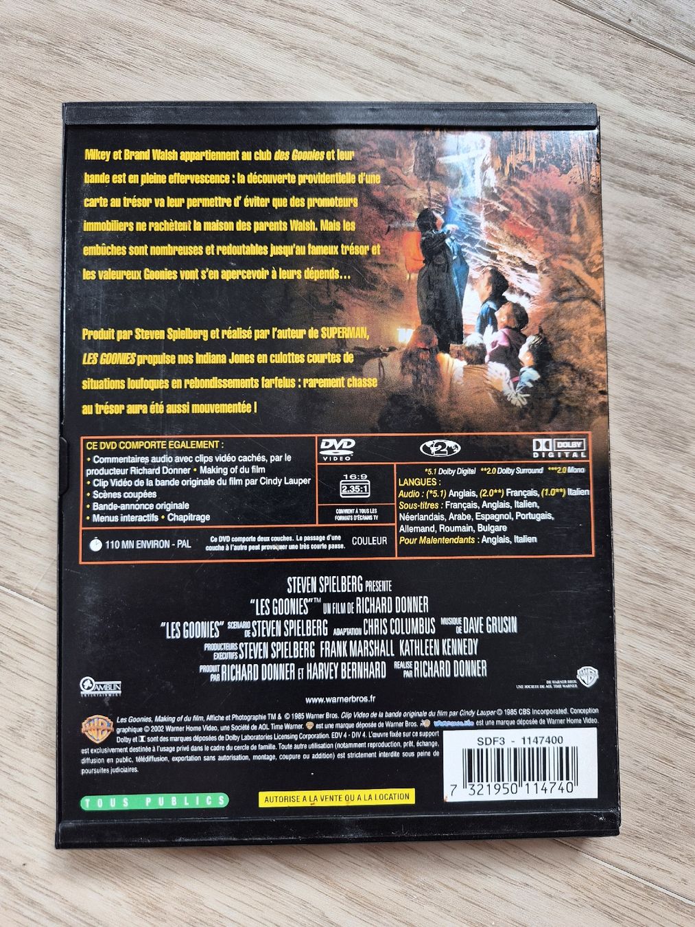 Alle DVDs: Les Goonies DVD français  – Gebraucht aus La Joux FR von car_ck96 2