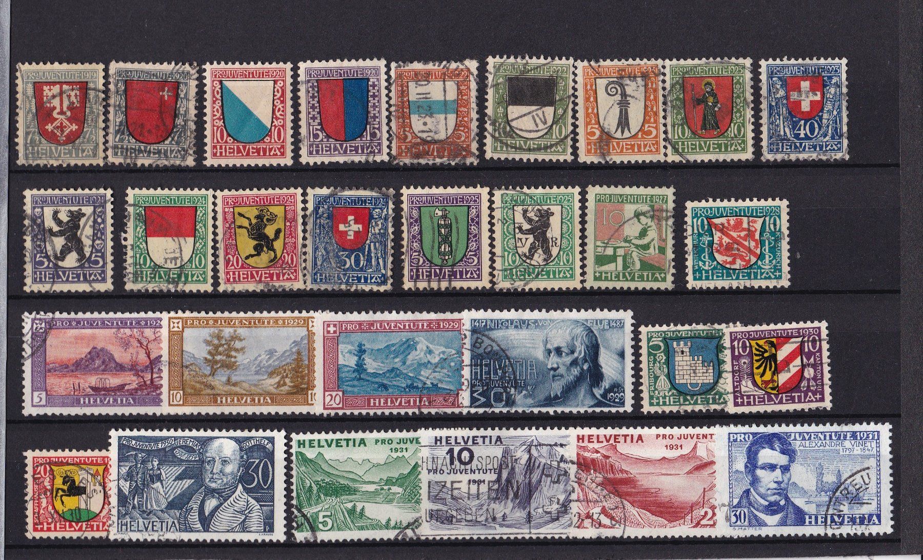 Tous les timbres: Pro Juventute Briefmarken Lot – D'occasion à Münchwilen AG par Nesar