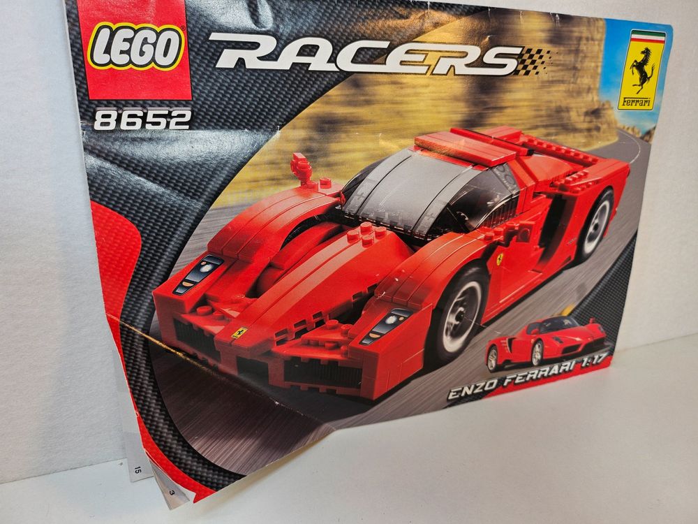 Lego Set 8652 1:17, Enzo Ferrari RAR Jahr 2005 komplett 7