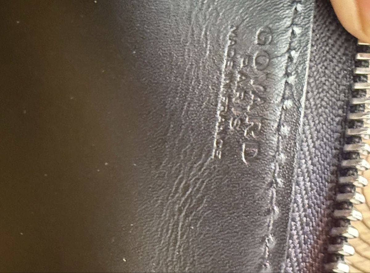 Goyard Portamonete: GOYARD Matignon leather wallet  – Nuovo (secondo la descrizione) da Versoix venduto da pen_6hgs 8