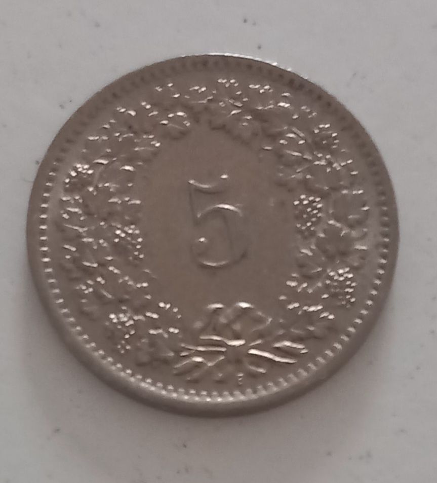 Tutti le monete: 5 Rappen 1969 – Usato da Balsthal venduto da Marica75