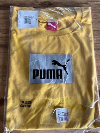 Original Puma Shirt in Gelb L/Originalverpackt