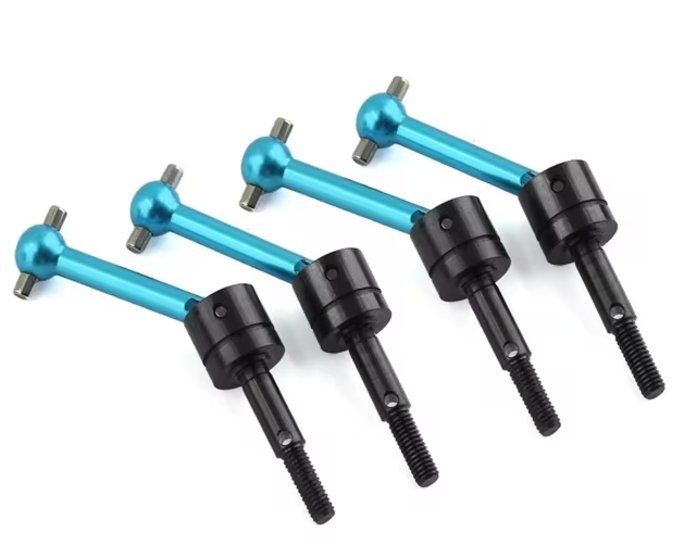 4 Cups Différentiel Alu Pour RC TT02 - Upgrade En Alliage Pour Véhicule 1/10