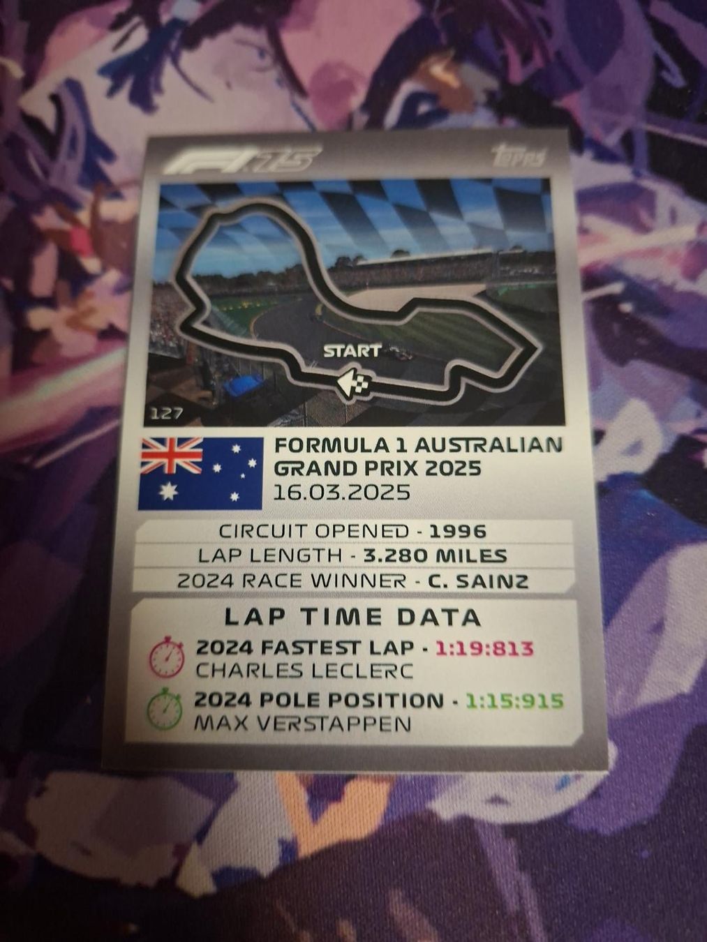 Topps Carte collezionabili: f1 track card 2025 127 – Nuovo (secondo la descrizione) da Alikon venduto da e_w_lt5y