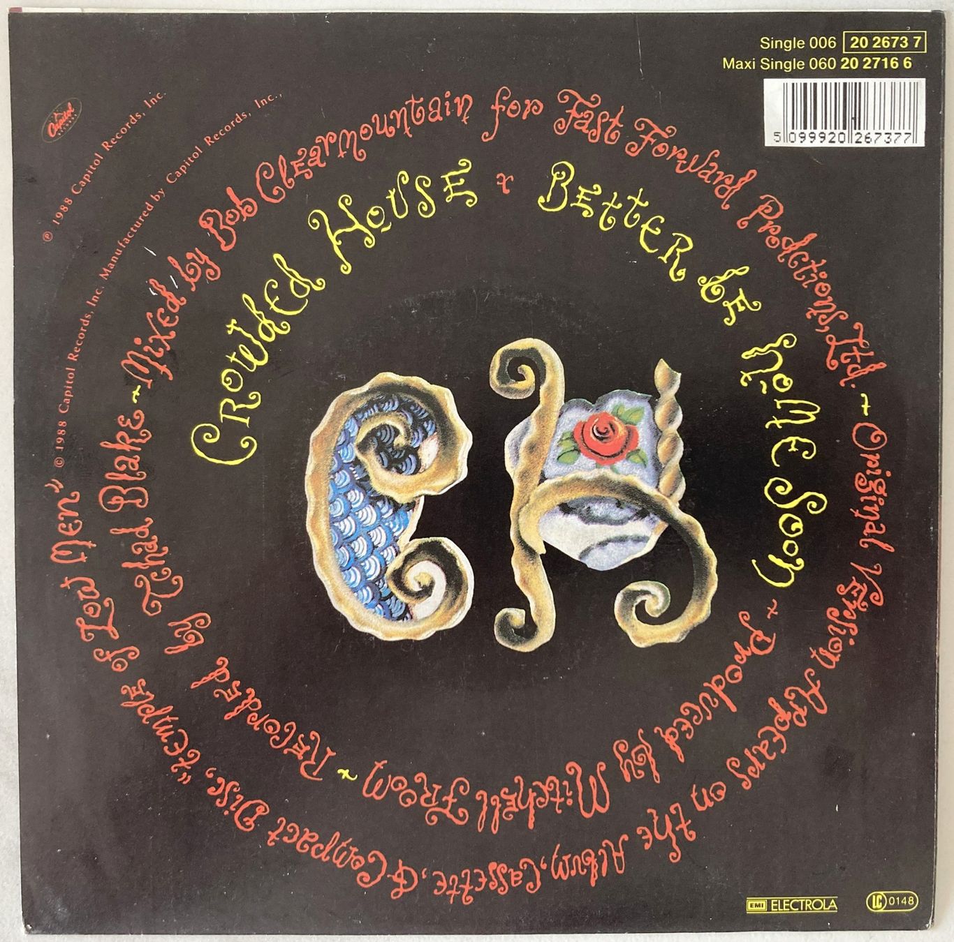 Dischi in vinile: CROWDED HOUSE - BETTER BE HOME SOON – Usato da Bottens venduto da hotter-than-hell 1