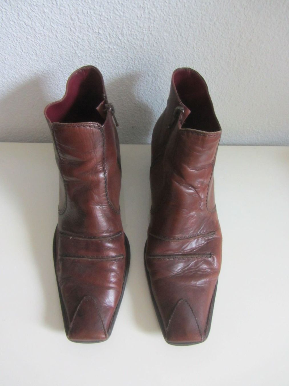 Roberto Santi Scarpe da donna: ROBERTO SANTI - Leder Stiefelette braun 40 – Usato da Zürich venduto da Diazaio 4