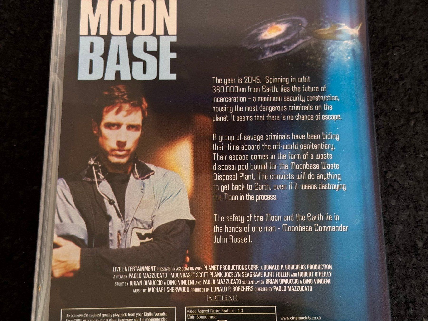 Tutti i DVDs: MOON BASE DVD EN – Usato da Fribourg venduto da tschjoly 2