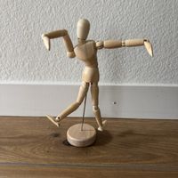 Gliederpuppe Holzpuppe Modellpuppe