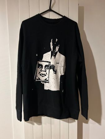 Sweat OBEY noir imprimé homme stylé taille  L