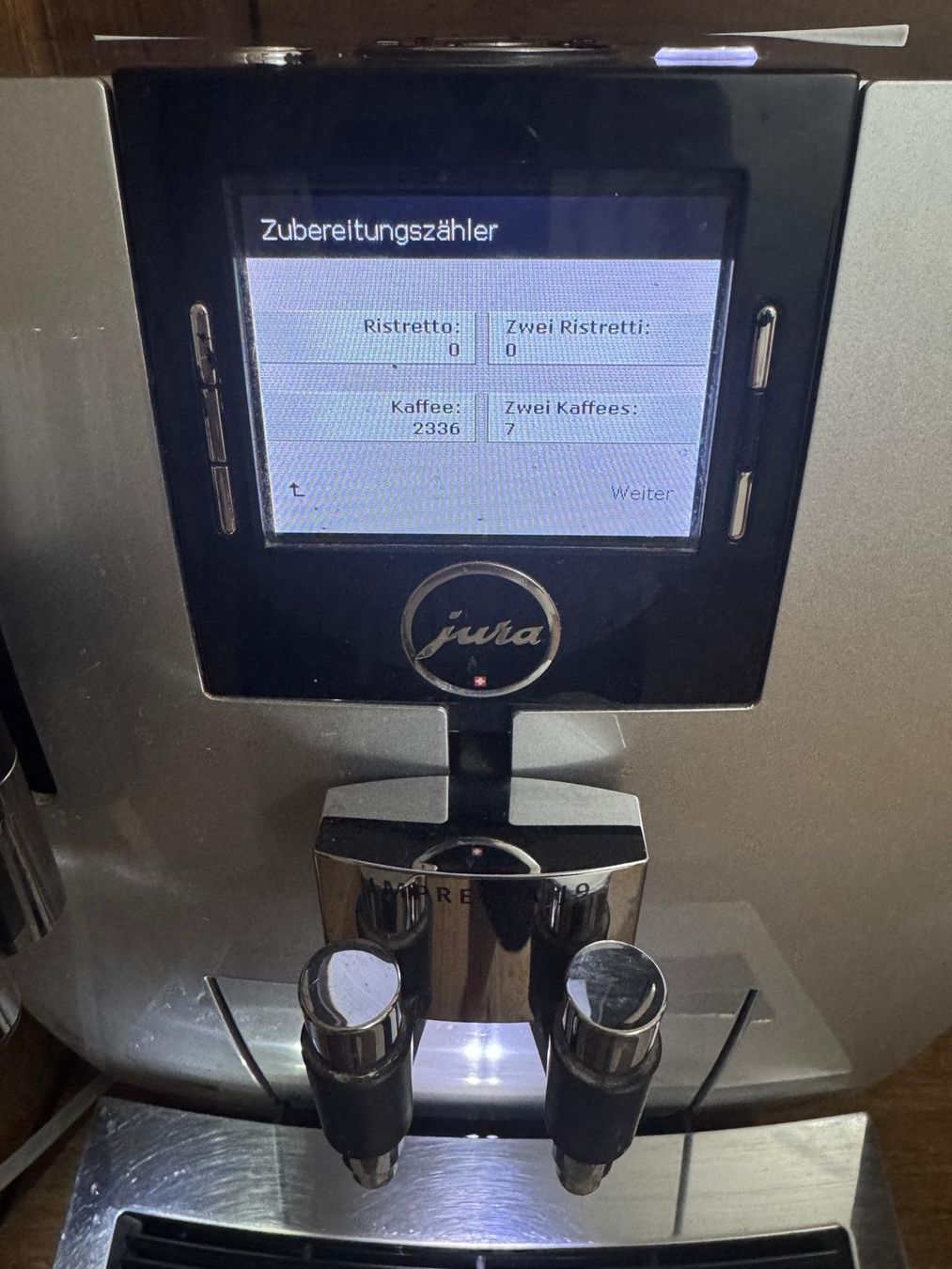 Jura Machines à café & Machines à expresso: Jura Impressa J9 – Défectueux à Gretzenbach par Avantiklima 1