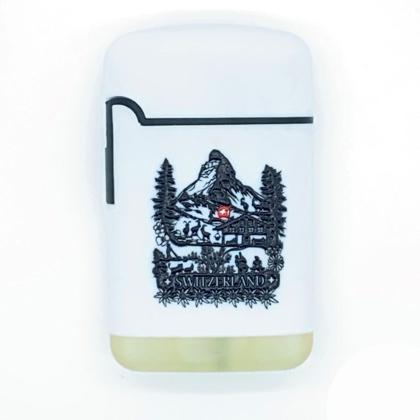 Feuerzeuge: Feuerzeug, Jet Flame, Sturmfeuerzeug – Neu und originalverpackt aus Appenzell von Jenzler