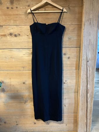 Elegantes, schwarzes Sommerkleid "Pianoforte di MaxMara", IT
