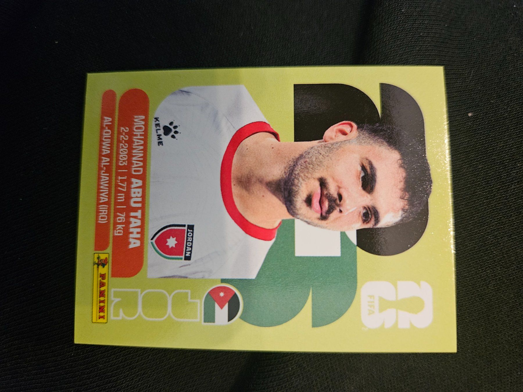 Panini Sammelbilder & Trading cards: JOR12 – Gebraucht aus Würenlingen von Dinli