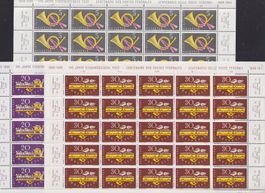 1949, Nr.291-293 Bogen (Post) +Pf. postfrisch **. Kat: 260.-