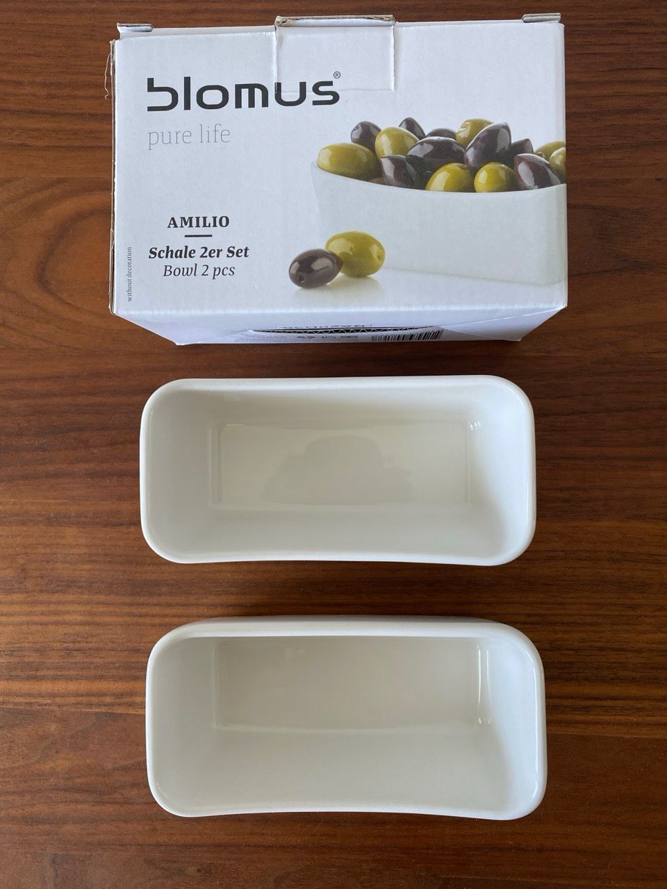 Blomus Piatti di portata: Blomus Amilio Schälchen, zwei 2er Sets, Neu – Nuovo e nell'imballaggio originale da Meggen venduto da Prkz77 1