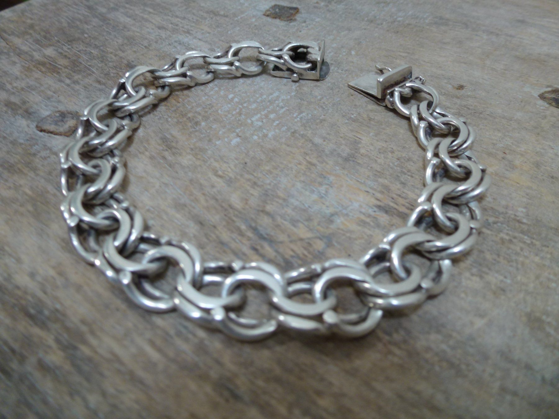 Bracciali & Braccialetti: Art Déco Armband Silber / Dänemark – Usato da Esslingen venduto da FetteSchnecke 2