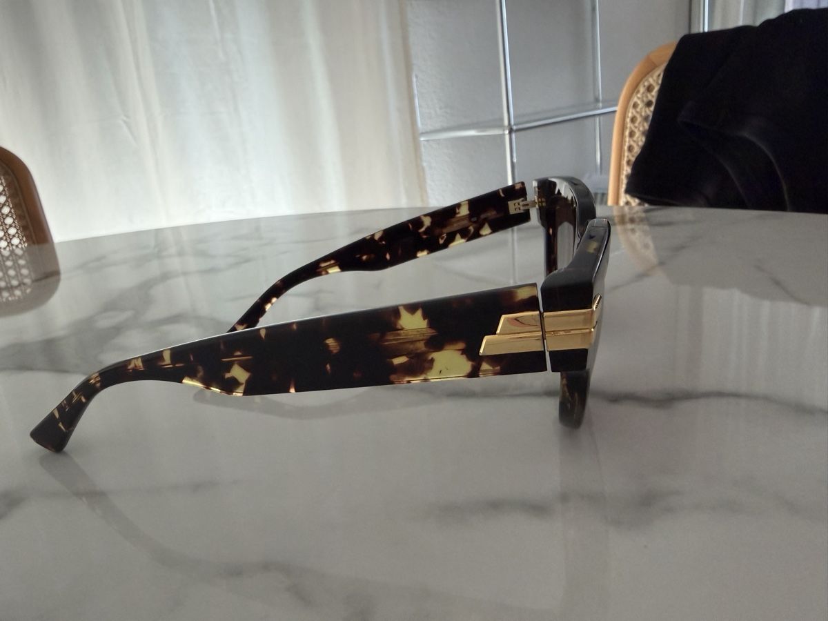 Bottega Veneta Occhiali & Lenti: Sonnenbrille Bottega Veneta mit Etui – Usato da Kriens venduto da carlaestelladali 5