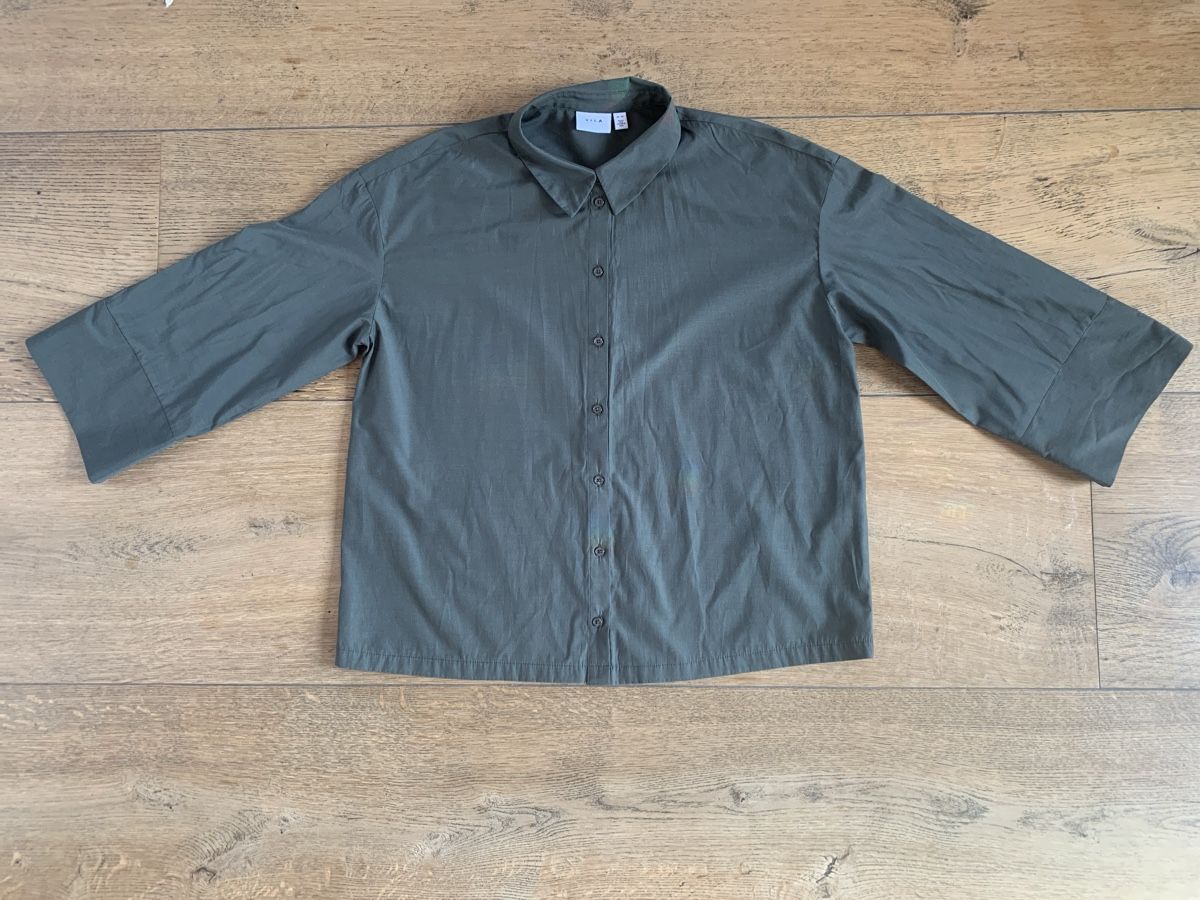 Vila Camicette: Vila Bluse, khaki, 40 – Usato da Thierachern venduto da reten
