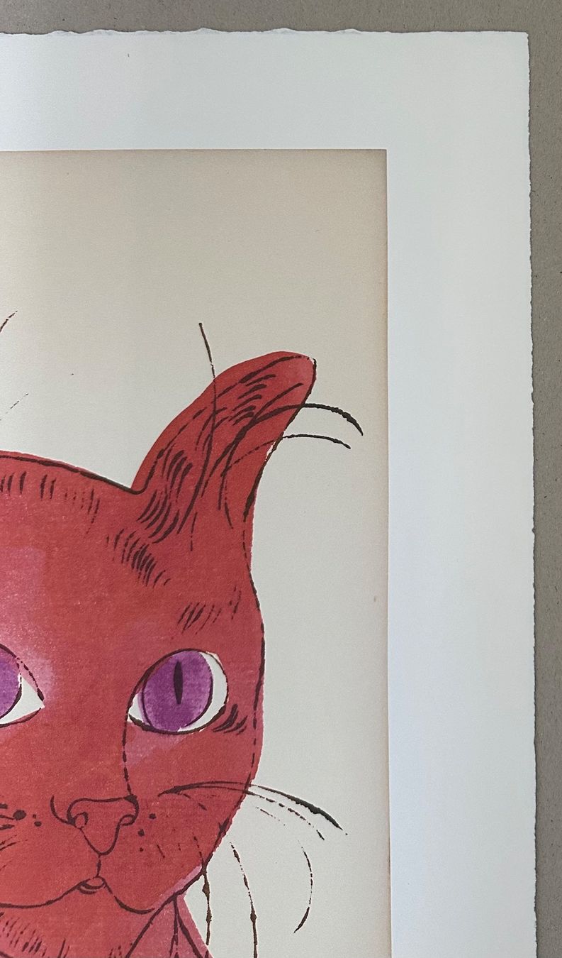 Posters & Illustrations: Warhol: Sam the Cat 35/100 – Neuf (Voir description) à Meilen par Smgdesign 4
