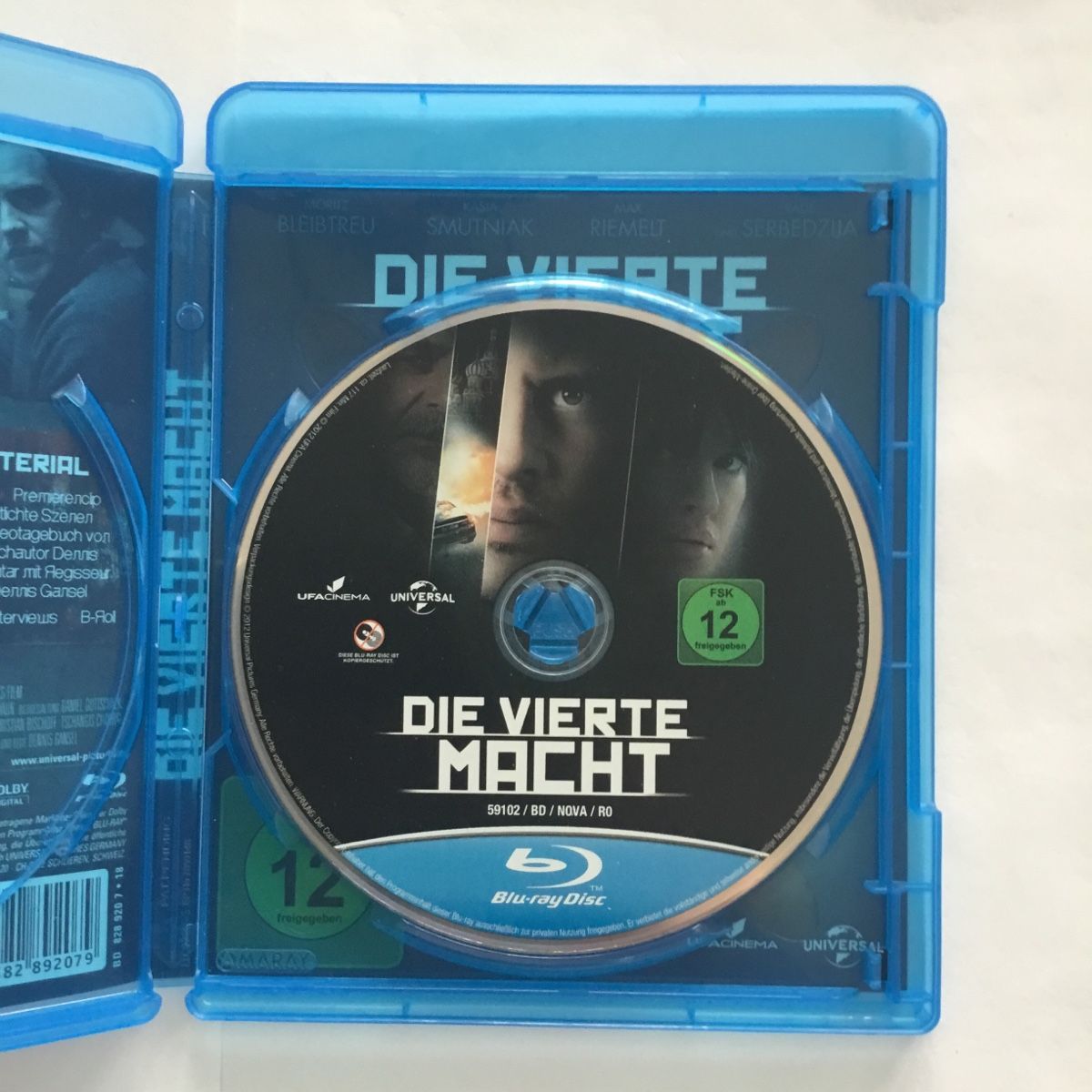 Tutti i DVDs: Die Vierte Macht - Blu Ray Neu Wertig – Nuovo (secondo la descrizione) da Blauen venduto da berlingo65 2