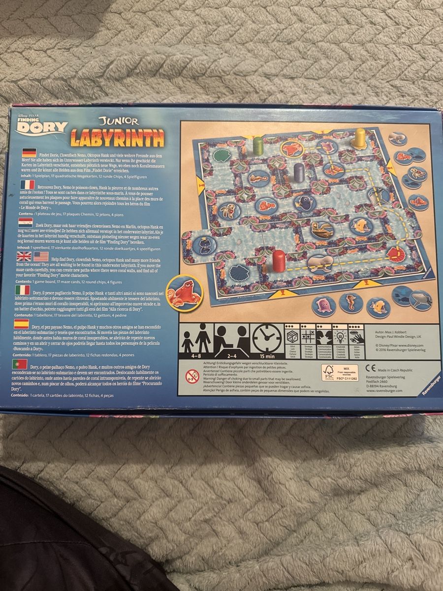 Ravensburger Spiele: Finding Dory Junior Labyrinth Brettspiel – Gebraucht aus Bad Ragaz von london78 1