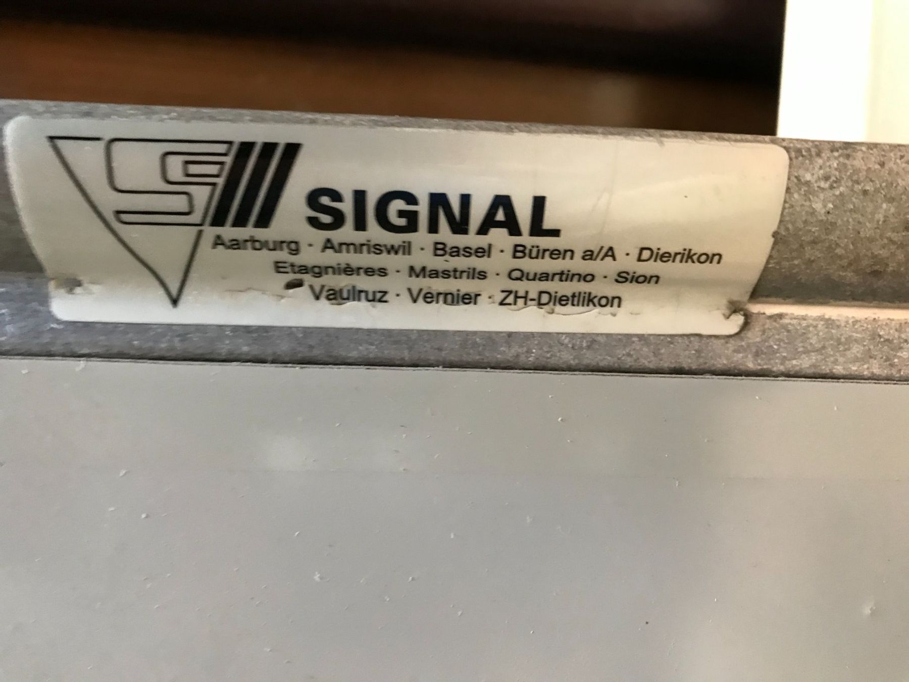 Insegne: Wegweisertafel Signal – Usato da Rehetobel venduto da Waldhuette 1