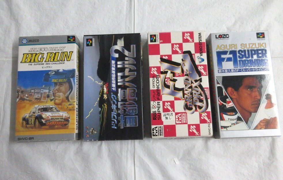 4 x RACE GAMES (JAP) - SUPER FAMICOM (Gebraucht) in Spiegel b. Bern für ...