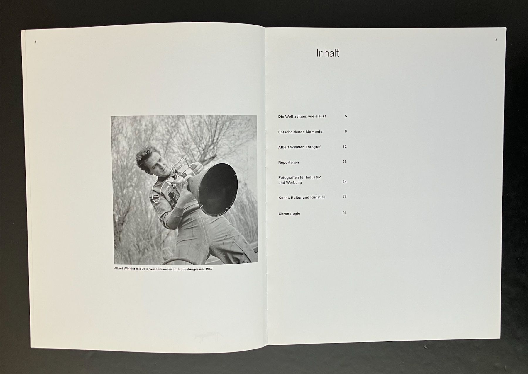Livres: albert winkler . fotografien – D'occasion à Basel par cosmos.books 2