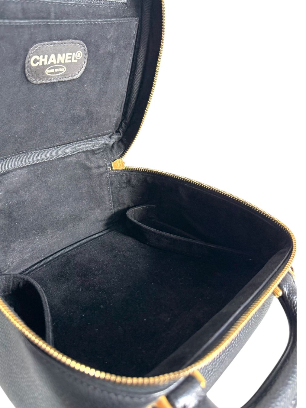 Chanel Borse da donna: CHANEL Caviar Timeless CC Vanity Case Tasche – Usato da Kriens venduto da hannaandkiko 8