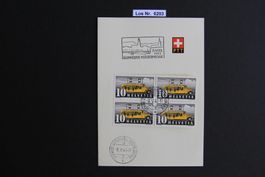 CH PTT Faltbögli mit Sonderstempel 1943             Los 6203