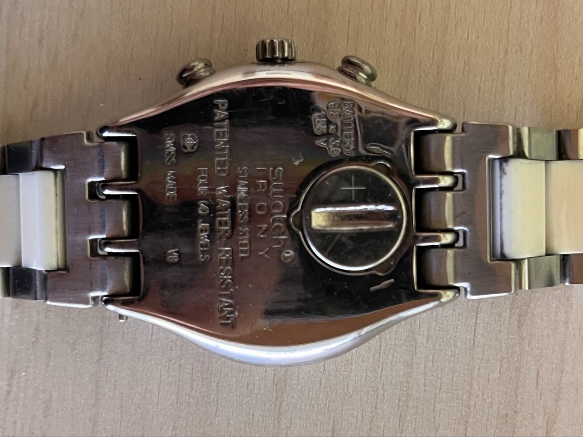 Swatch Orologi: Swatch Irony Chrono Dreamwhite – Usato da Visperterminen venduto da jael_andenmatten 2